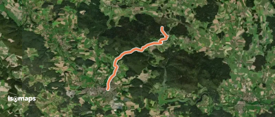Goldsteig S8: Verzweigung Kulzer Moos - Neunburg v.W.