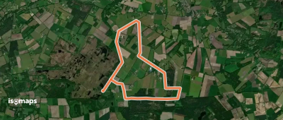 WNW Twente - Siberizë - rode route