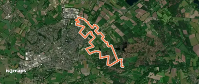 WNW Twente - De Veldmaat/Ronde Bulten - gele route