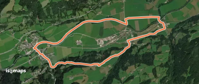 Laufstrecke Enns 2 über Birgseitn