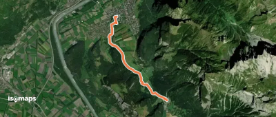 Balzers - Unter Steigwiesen (CH) - St. Luzisteig (CH)