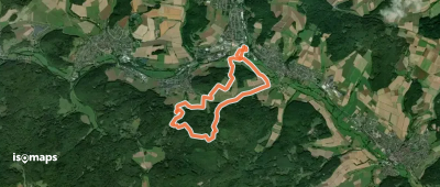 [G2] - Rundweg Gladenbach - Bruchmühle - Sportplatz Erdhausen - Koppe - Mornshausen - Gladenbach