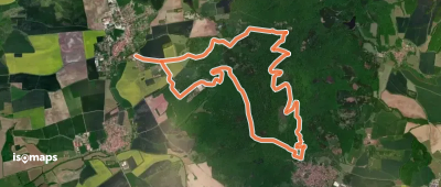 Wanderroute I im Gleichberggebiet