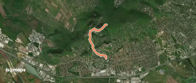 P+ (Piktortégla-üregek – Farkas-hegy – Budaörs, városháza aut. m.)