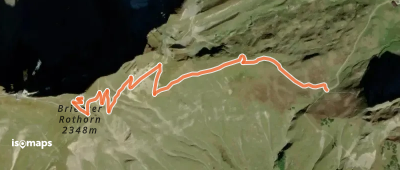 Eiseesattel - Rothorn / Gipfel