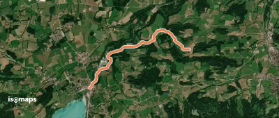 Wanderweg 549a - Gmund am Tegernsee Richtung Miesbach