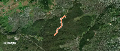 blauer Punkt Steiler Stich - Weilimdorf