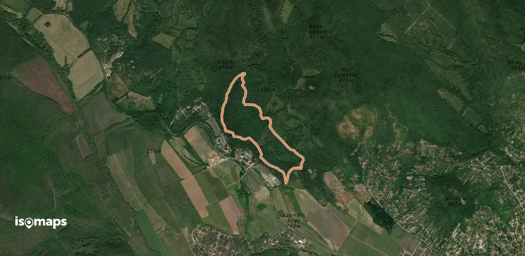 Z↺ (Csikóváraljai turistaház – Holdvilág-árok)