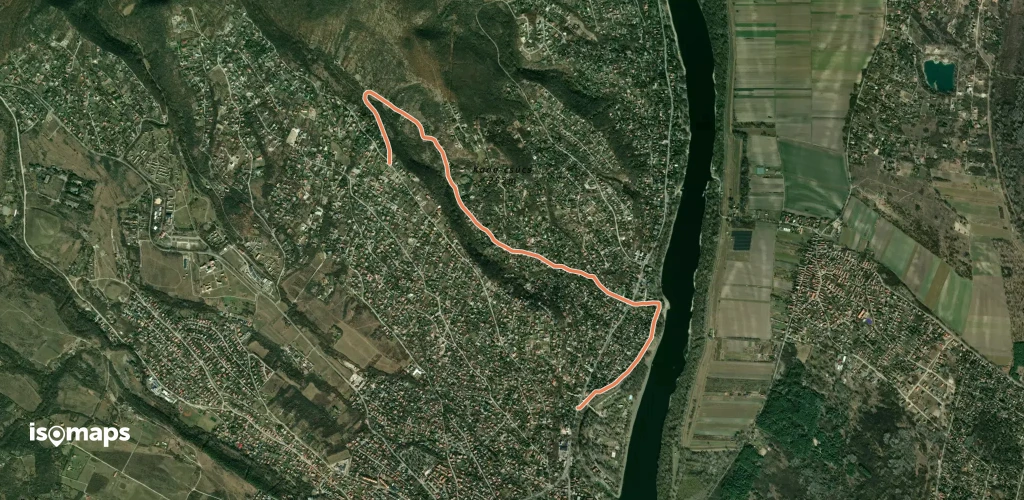 S+ (Szentendre, Pismány – Tyúkosdűlő – Szentendre, Papszigeti bejáró út aut.m.)