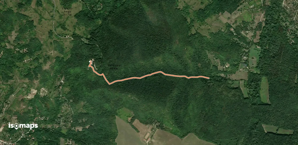 Z+ (Vaskapui (Király Albert-) turistaház – Mély-völgy – Vaskapu-erdő)