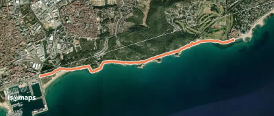 Camí de Vilanova a Sitges