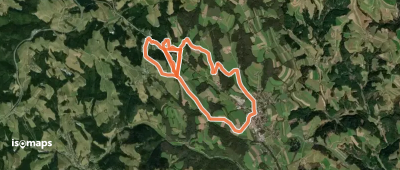 Krumbach Gemeindeparkpaltz - Weißes Kreuz Rundwanderweg