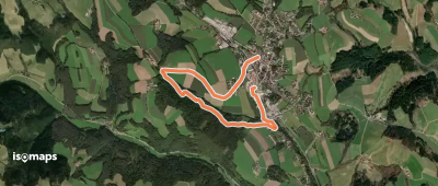 Krumbach Gemeindeparkpaltz - Holzbauer Kapelle - Museumsdorf