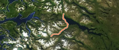European Long distance path E1 - Sweden, Norrbottens län (north)