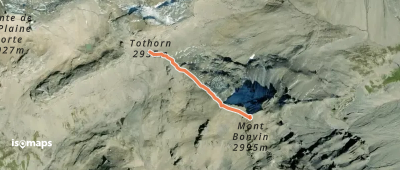 Mont Bonvin route