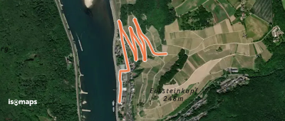 Rheinsteig-Zuweg Assmannshausen (Nord)