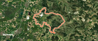 Große Kleukheimer Runde, auch Kelbachtaler Höhenweg (große Runde)