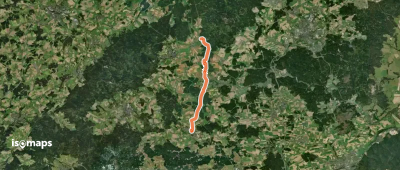 Wanderroute Niederlamitz - Röslau