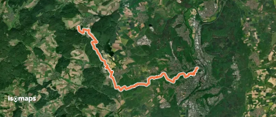 Lahn-Dill-Bergland-Pfad Etappe 5 Caldern - Marburg