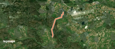 blaues Minus Echterdingen - Waldenbuch