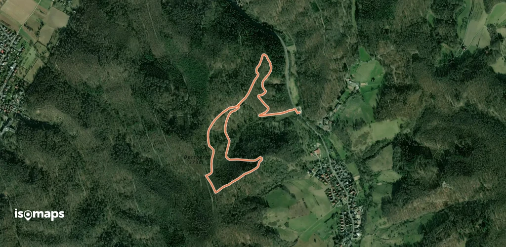 Rundwanderweg Seeheim-Jugenheim Talhof 7: Kisselsgrund-Weg
