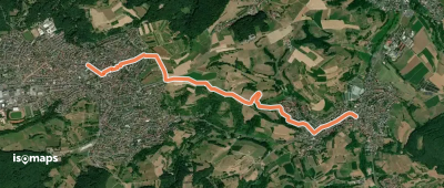 Gebietswanderweg Rotes Dreieck: Haibach -> Straßbessenbach