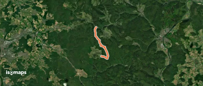 Gebietswanderweg Rotes Dreieck Kalter Grund - Bomigsee