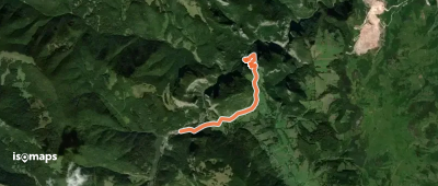 Lacu Roșu – Șaua Țifrea – Cheile Bicazului (yellow triangle)