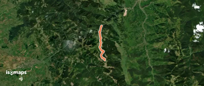 Lacul Roșu – Valea Oii – sub Poiana Albă (blue stripe)