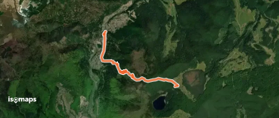 oraș Băile Tușnad - sub Vf. Ciomatul Mic - Cabana Lacul Sfânta Ana