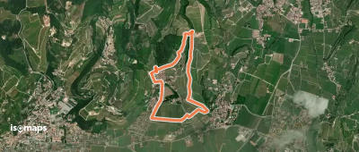 blue "G" marked trail