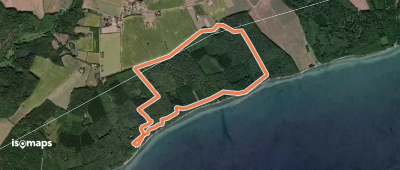 Staksrode Skov - Blå rute