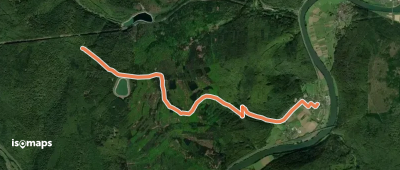 Gebietswanderweg Roter Balken: Neuendorf - Langenprozelten Kraftwerk