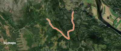 Hiking route Rognvola