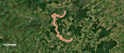 Pfälzerwald Blauer Punkt: Niedernhausen/Nahe <=> Alsenz