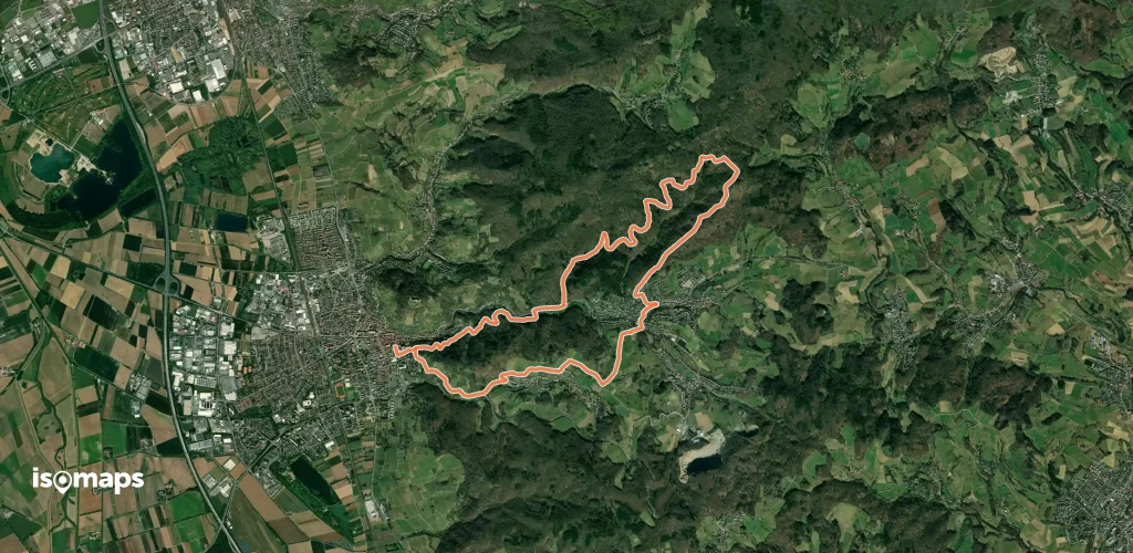 Rundwanderweg Heppenheim 2: Jägerrast-Weg