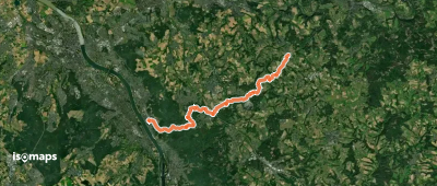 Wanderweg 1a des KEV Etappe 2