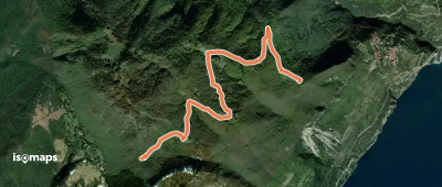 Bocca Premaur (Gargnano) - Bivio Tampa (Tignale)