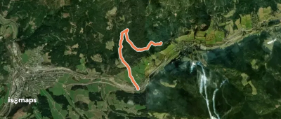 Wanderweg 4 - Grauschenhof - Anschluß an Wanderweg 5 & 6 (Nähe Räuberhöhle)