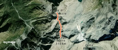 Sentiero dei Fiori - da Passo del Castellaccio a Vedretta del Corno di Lago Scuro