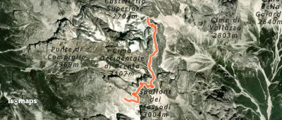 Via ferrata delle Bocchette alte