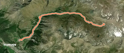 Itinerario 8G Gimillan - Bivacco Glarey Muggia