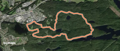 Hjortgården Röda Spåret 6.7 km