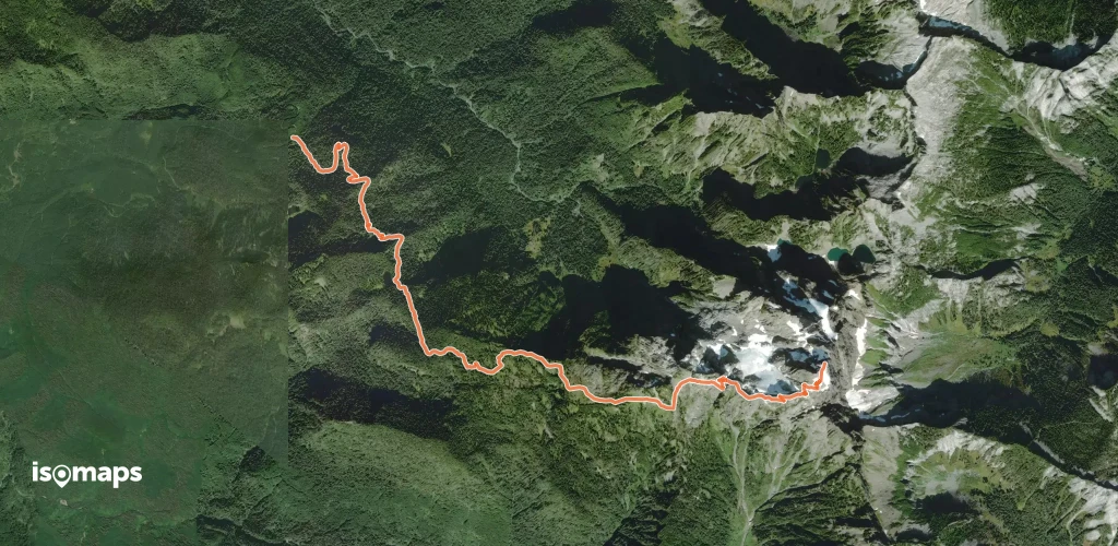 Three Fingers-Goat Flats-Saddle Lake Trail
