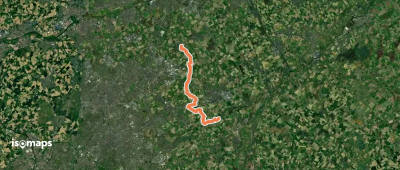 GRP 123 Connection with GR 5A (Saint-Léger)