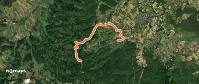 Hotterweg Forchtenstein ( Sportplatz - Wiesenerhöhe - Rosalia)