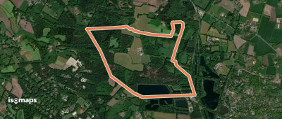WNW Twente - Hof Espelo - paarse route