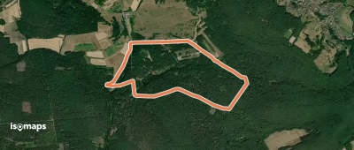 Rote Schnepfe, Rundwanderweg Aschaffenburg- Schweinheim ehem. StOÜp