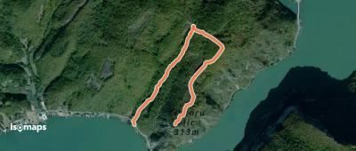 Traseul ecoturistic Ciucarul mic (red triangle)