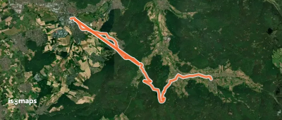 Gebietswanderweg Rotes Dreieck: Altenhaßlau => Bieber